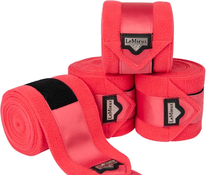 Bandages Loire Polo - paard de LeMieux en Orange – photo produit