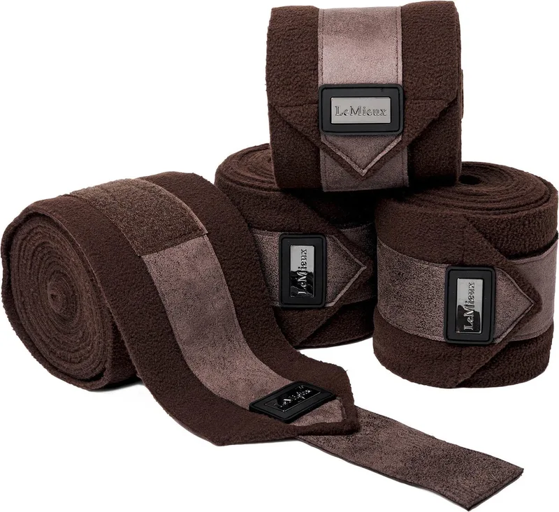 Bandages Rohne - paard by LeMieux in Donkerbruin – product photo