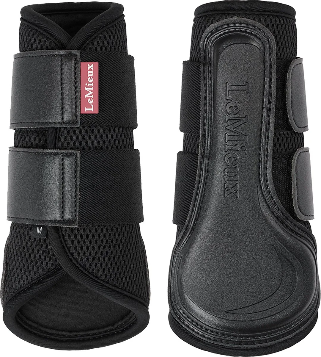 Beenbeschermers - Mesh Brushing Boot - Medium by LeMieux in Black – product photo