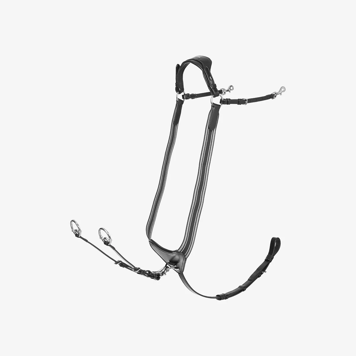 Borsttuig Lemieux Arika Elasticated by LeMieux in Zwart-zilver – product photo