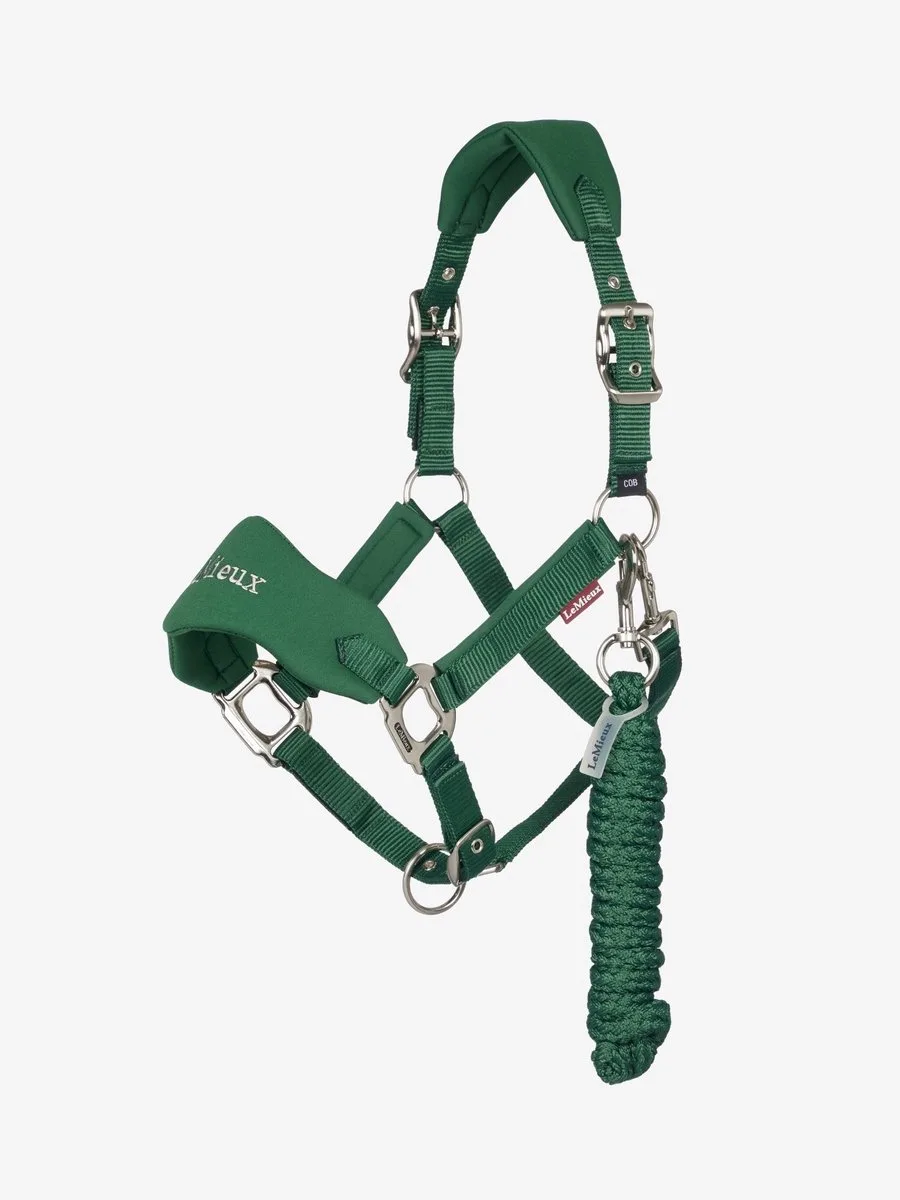 Breakaway Vogue Halster Cob by LeMieux in Hunter Green – product photo
