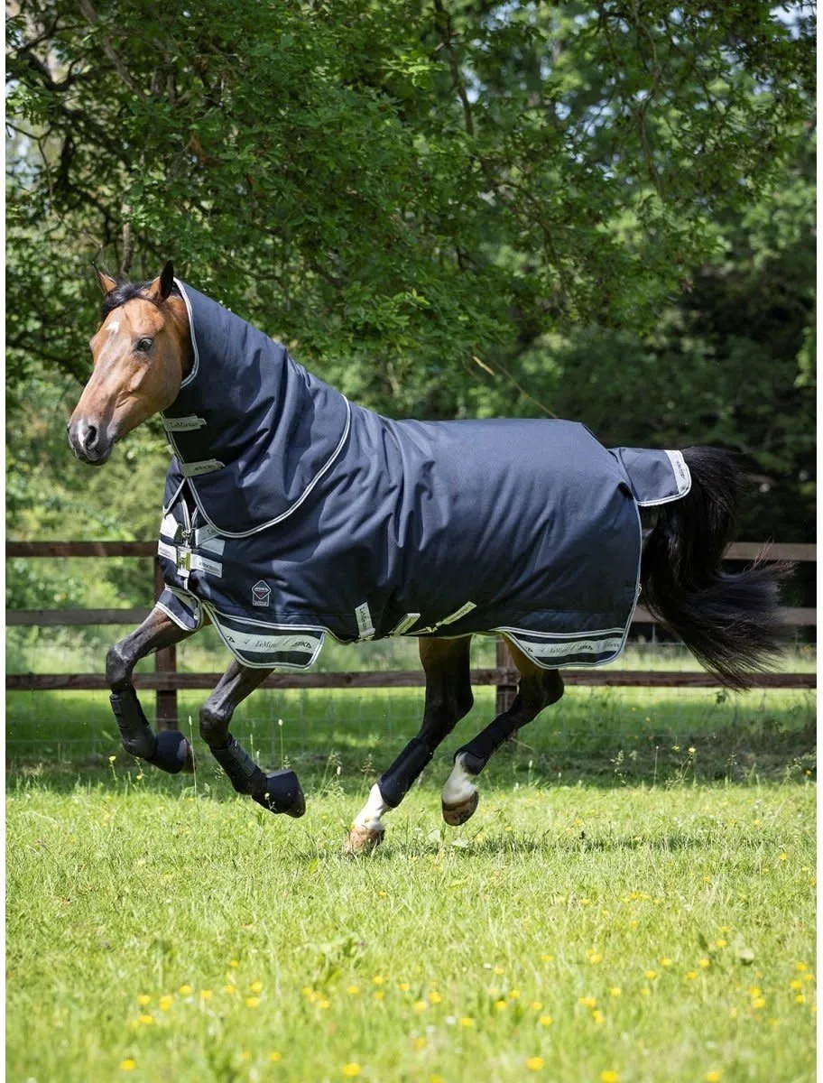 Deken Turnout Arika Storm-tek 350gr - 213 de LeMieux en Bleu foncé – photo produit