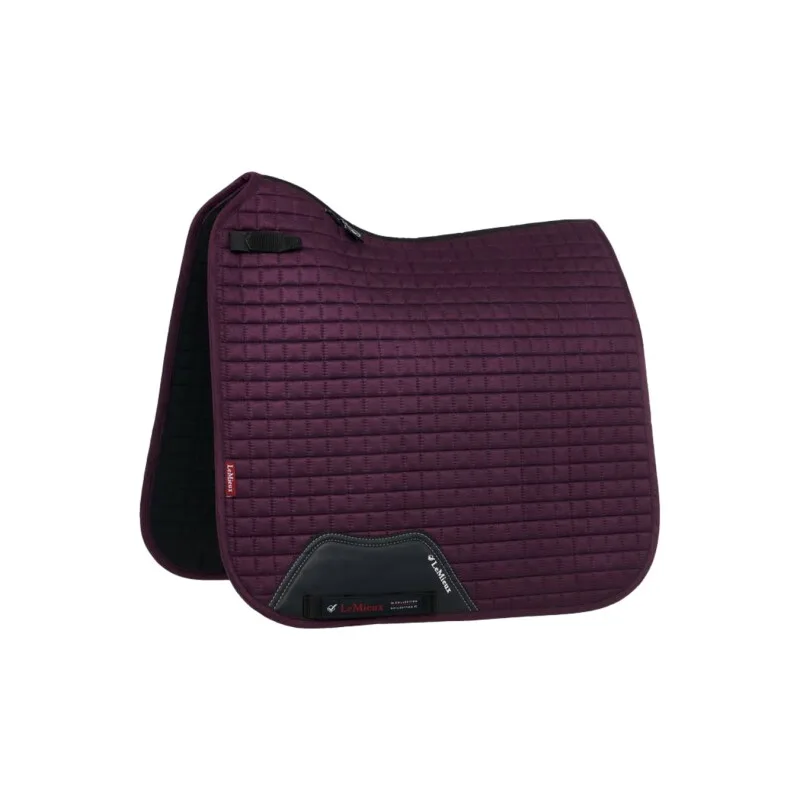 Dressurschabracke Suede Square dunkelrot Pony von LeMieux in Regular – Produktfoto