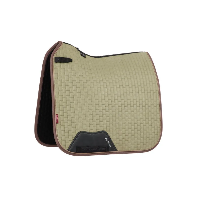 Dressurschabracke Suede Square grün Pony van LeMieux in Regular – productfoto