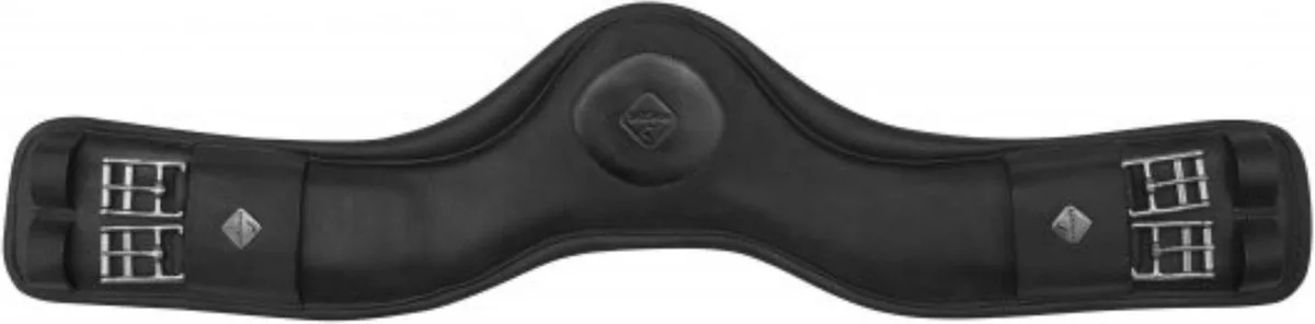 Dressuursingel Gel-Tek Black - 55 CM | Singels paard van LeMieux in Zwart, Bruin – productfoto