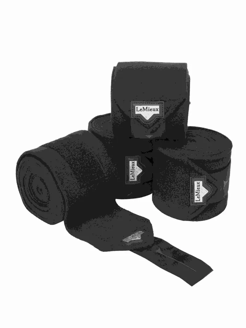 Elevate Polo Bandages Black by LeMieux in Black – product photo