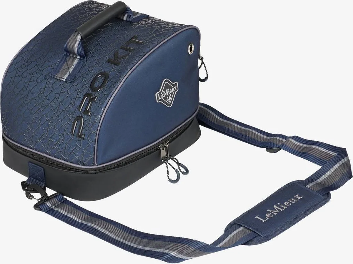 Elite Pro Hat Box Navy de LeMieux en Bleu foncé – photo produit