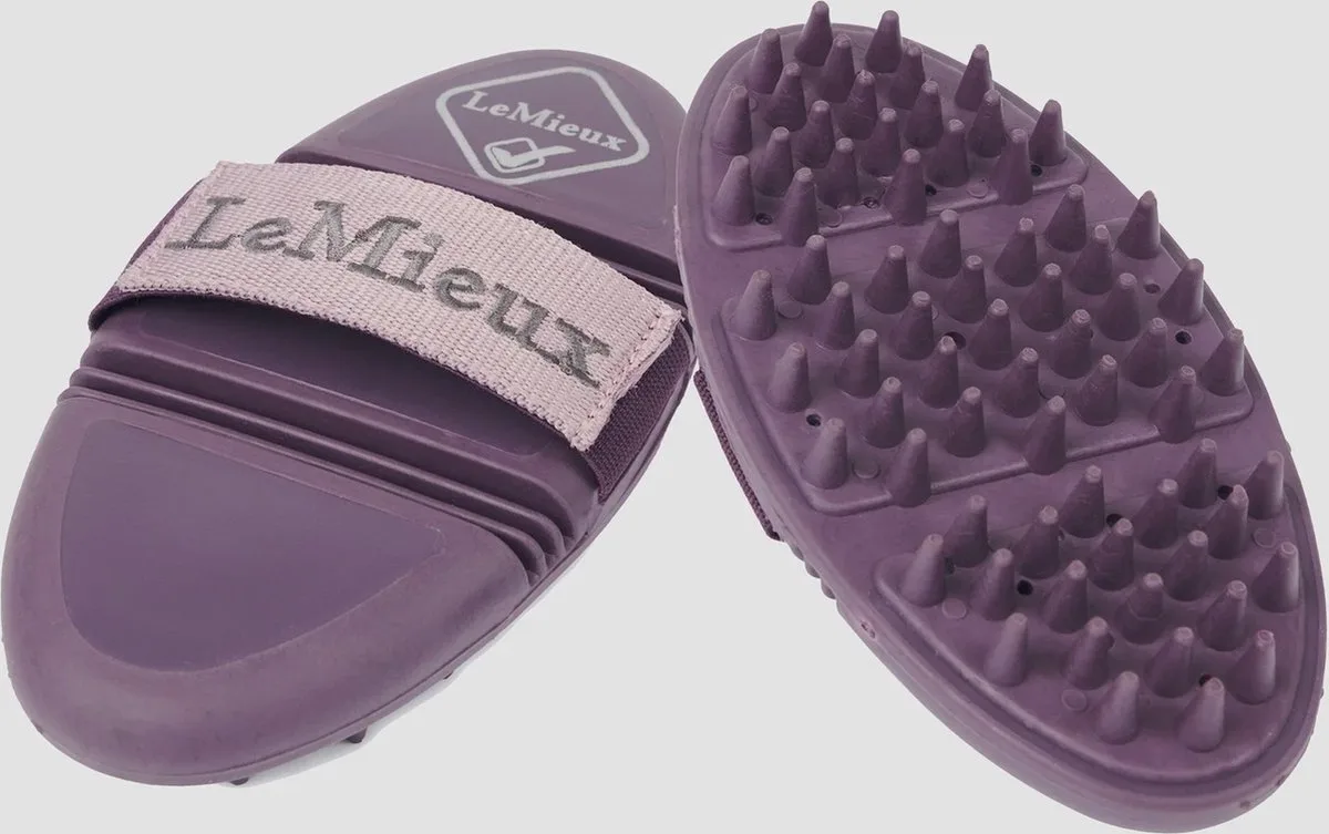 Flexi Massageborstel van LeMieux in Bluebell – productfoto