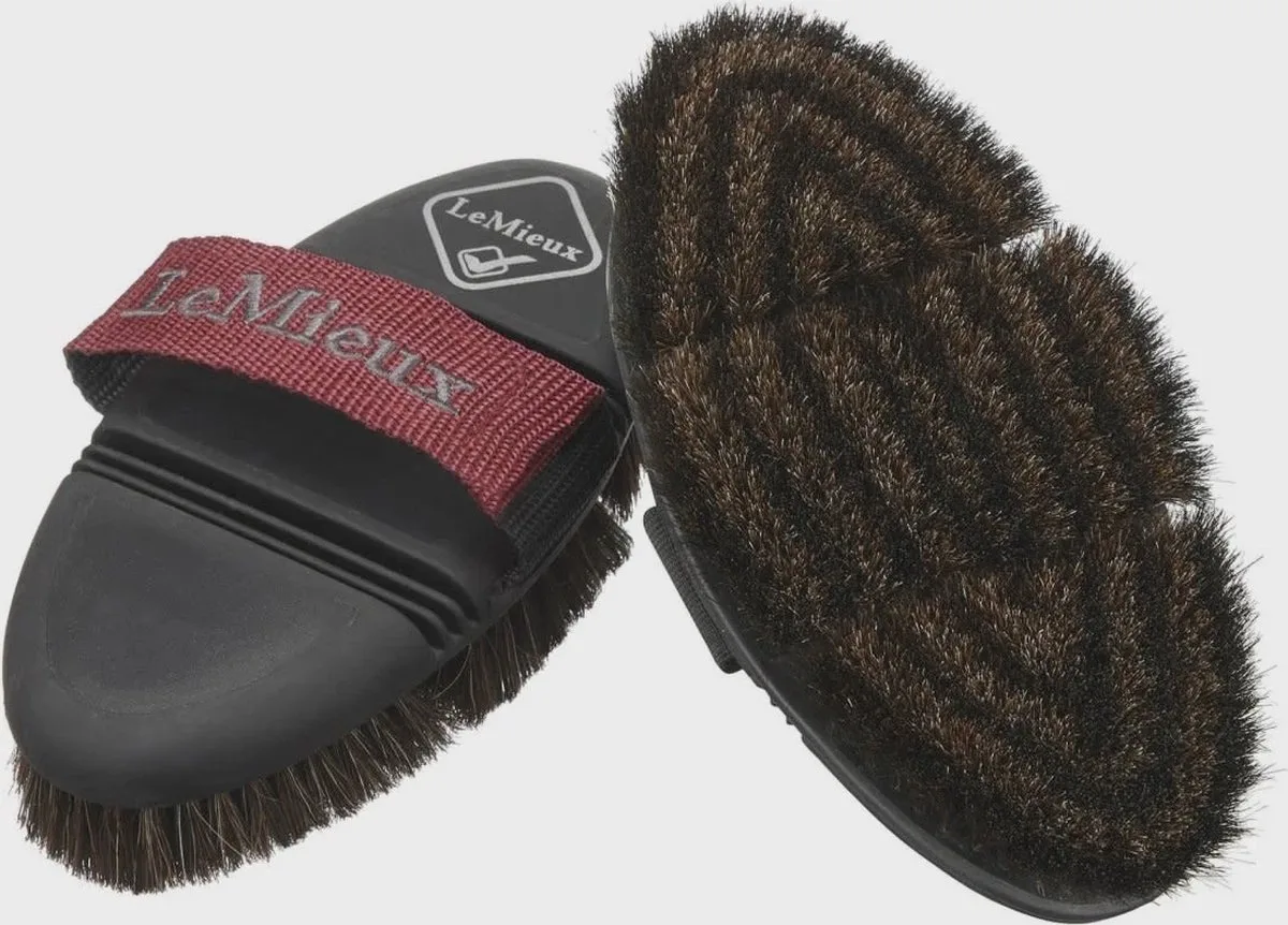 Flexi Paardenhaar Body Brush van LeMieux in Rioja – productfoto