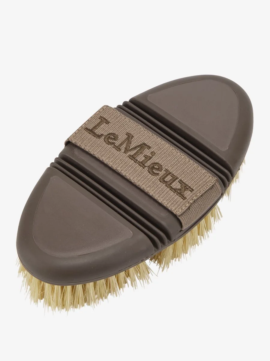 Flexi Scrubbing Borstel van LeMieux in Apricot – productfoto