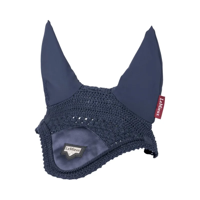 Fliegenhaube Loire WB EXTRA (KB-Kaltblut) by LeMieux in Dark blue, Regular – product photo