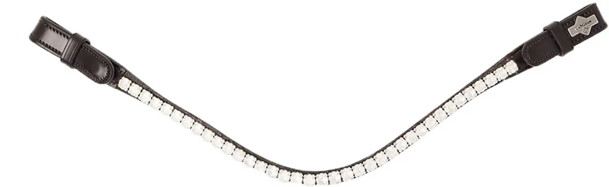 Frontriem Lemieux Ice Crystal fra LeMieux i Brun – produktbillede