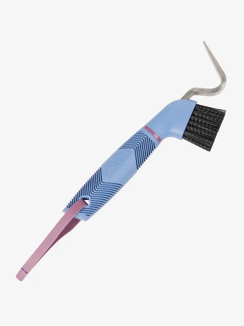 Heavy Duty Hoof Pick by LeMieux in Powder Blue – product photo