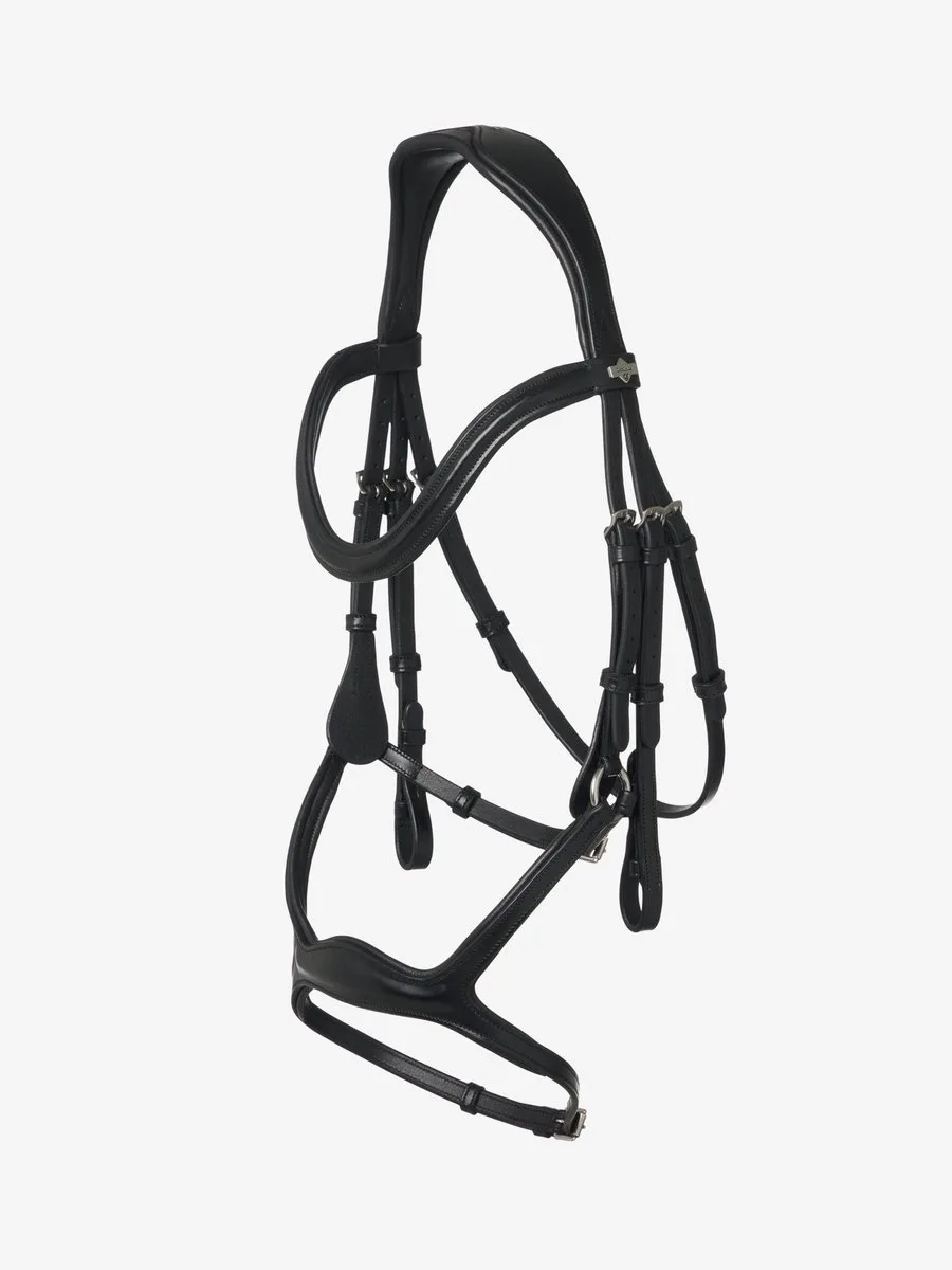 Kudos Sport Hoofdstel Pony van LeMieux in Zwart, Zilver – productfoto