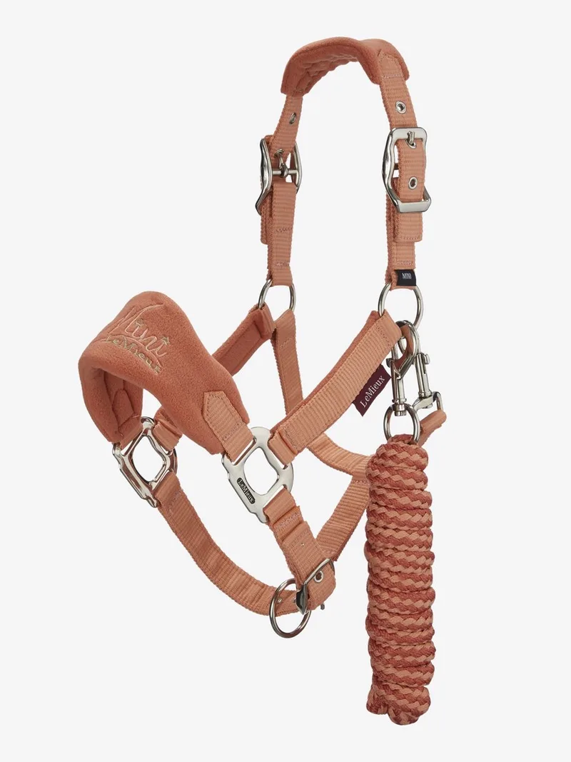 Mini Vogue Halster ss24 Mini by LeMieux in Apricot – product photo