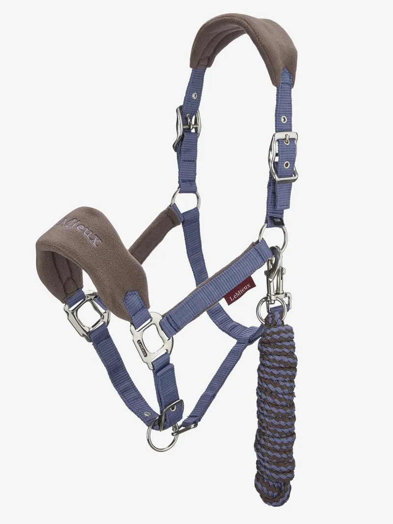 Mini Vogue Halster ss24 Pony von LeMieux in Apricot – Produktfoto