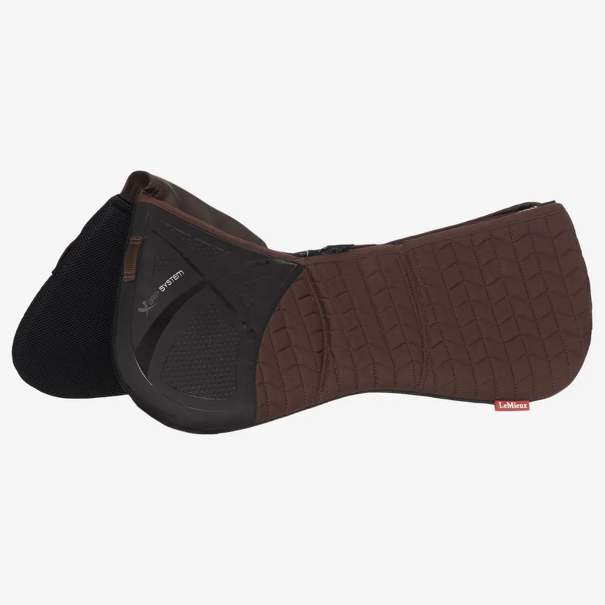 Onderlegger Lemieux Prosorb 3 Pocket Quilted de LeMieux en Marron – photo produit