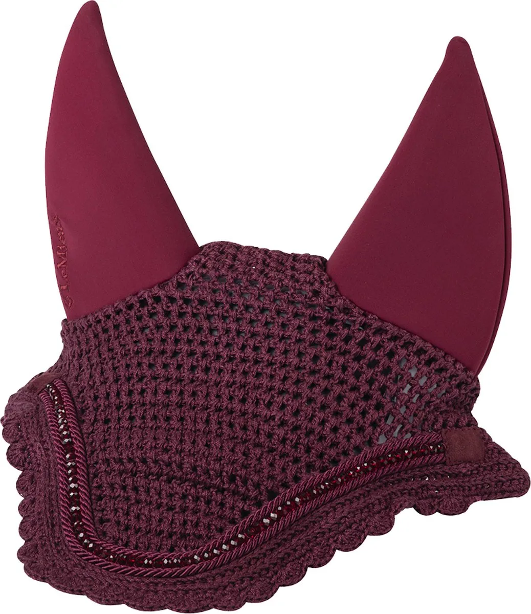 Orennetje Diamant Soundless by LeMieux in Donkerrood – product photo