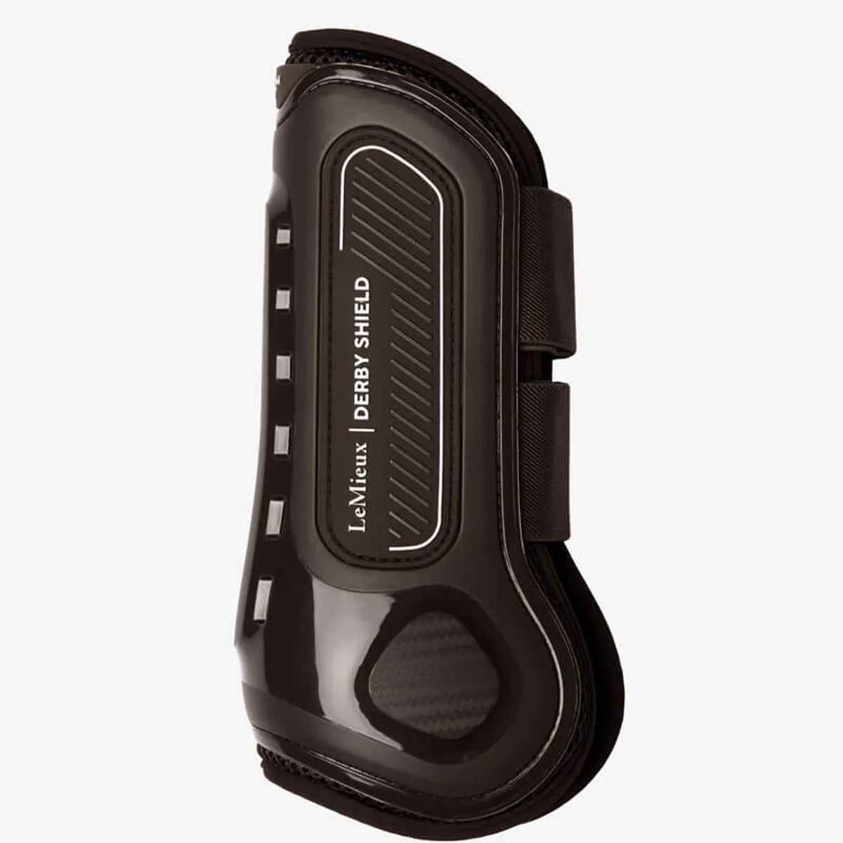 Peesbeschermers LeMieux Derby Shield - L van LeMieux in Bruin – productfoto