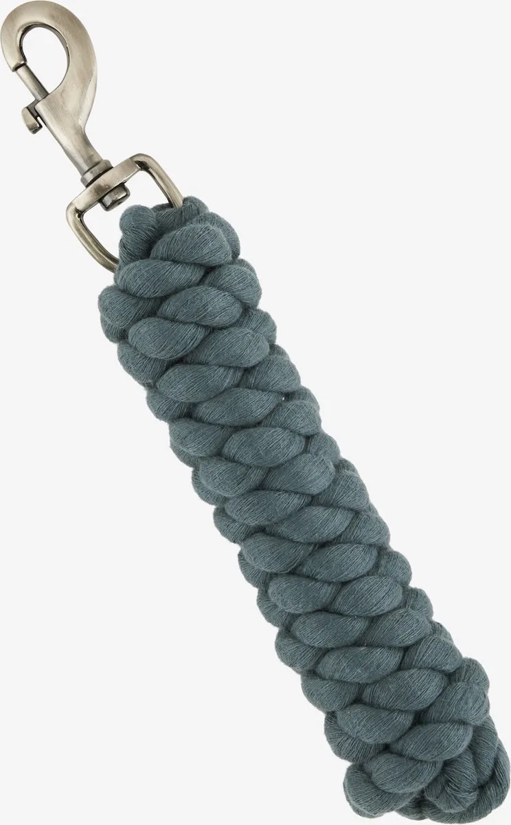 Polycotton Leadrope Touw Winter 24 van LeMieux in Petrol – productfoto