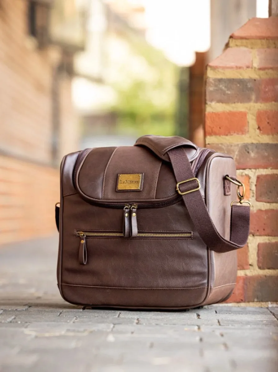 PU Leder Tas Boot Bag van LeMieux in Zwart – productfoto