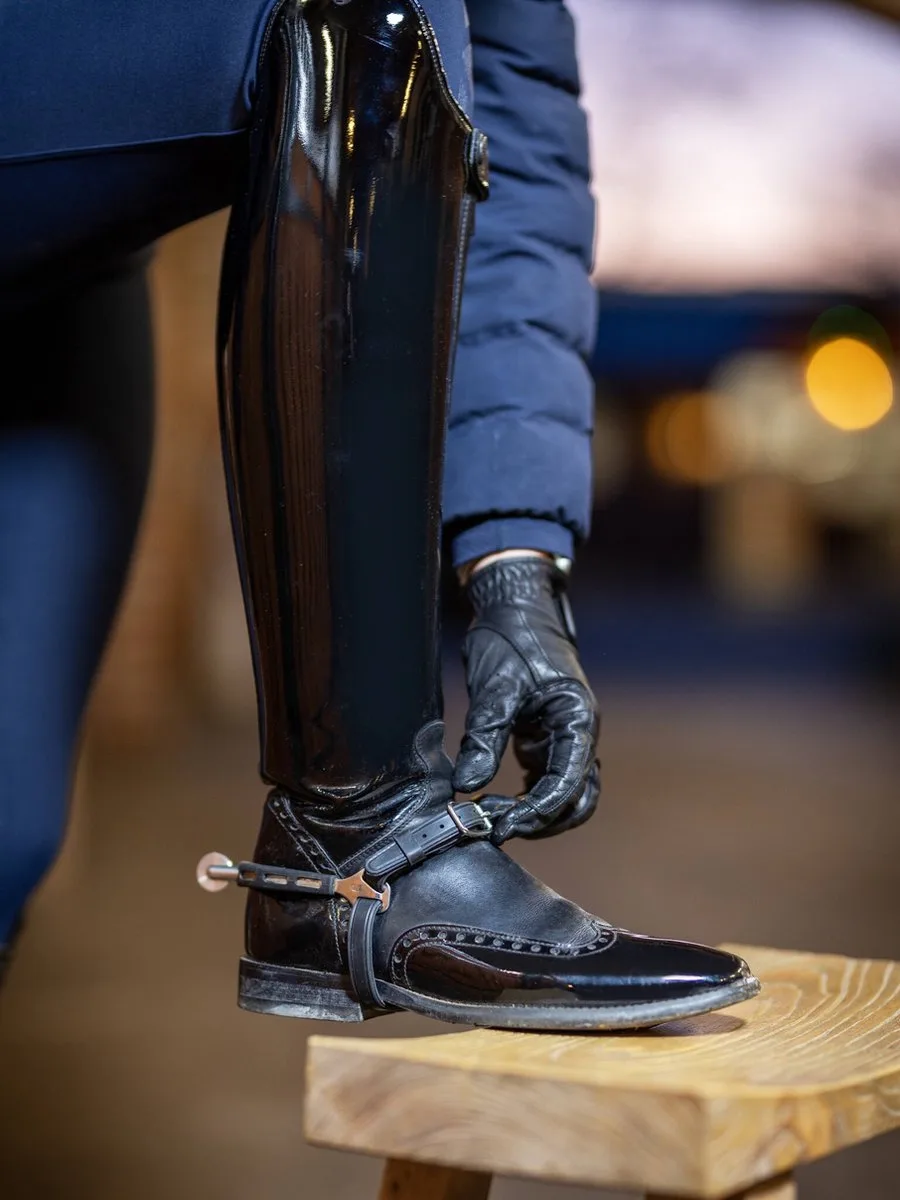 SPOORRIEM RUBBER van LeMieux in Zwart – productfoto