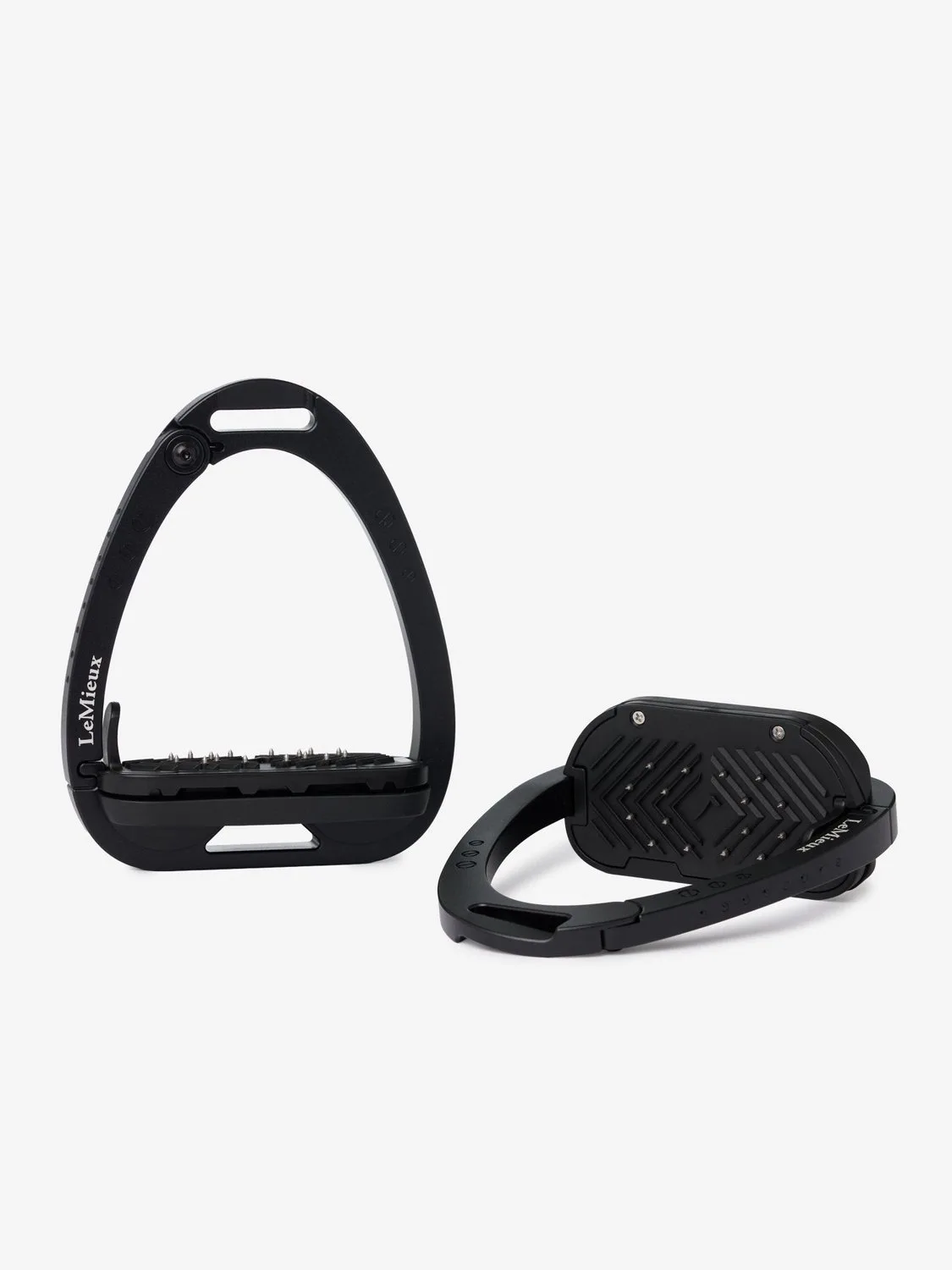 Stijgbeugels LeMieux Brilliance Swarovski - One size de LeMieux en Noir – photo produit