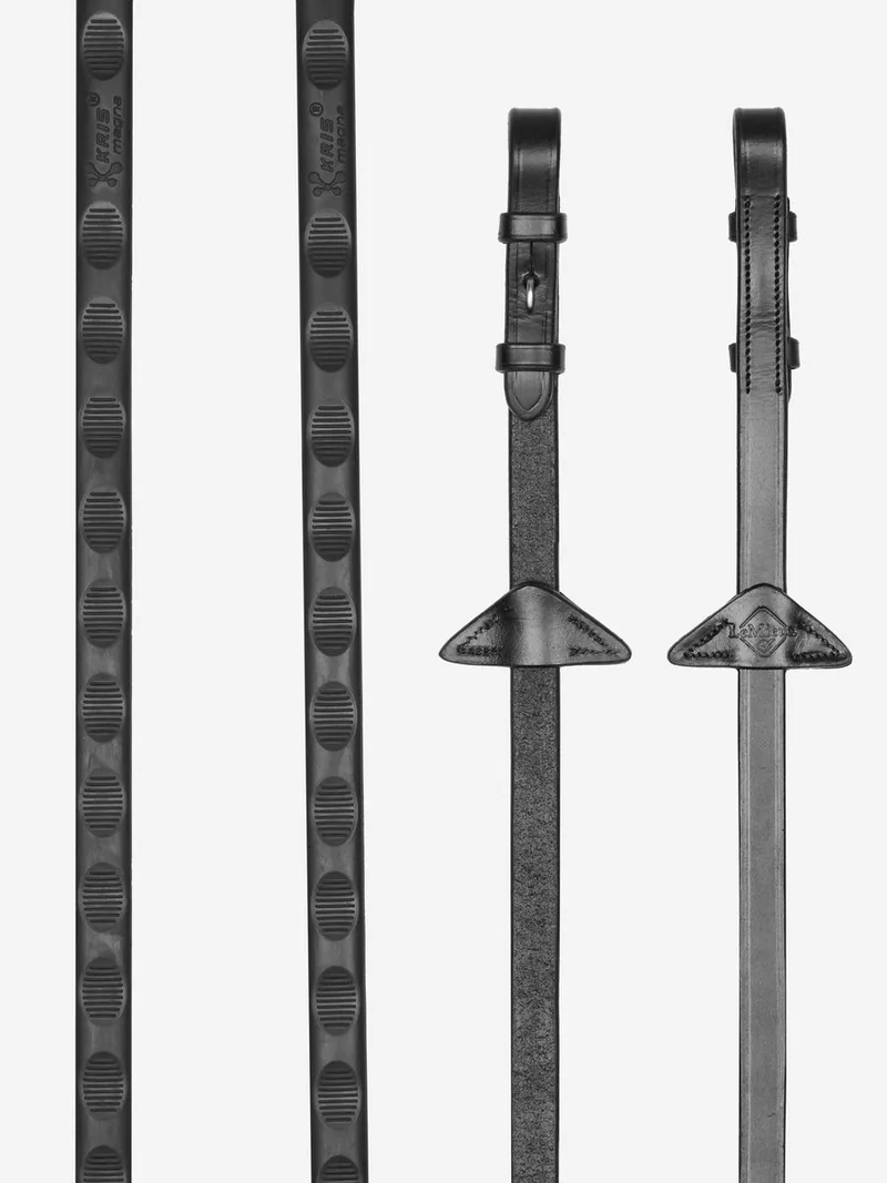 Teugels Lemieux Magna Grip Rubber by LeMieux in Zwart-zilver – product photo