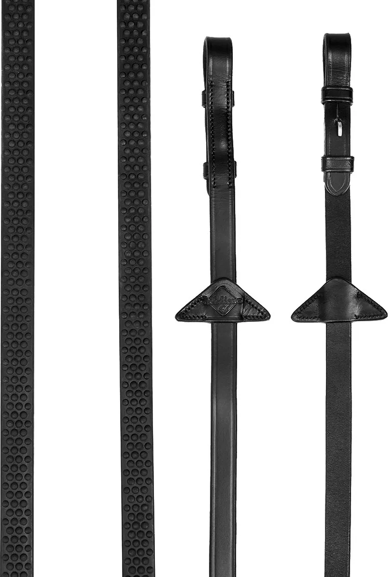 Teugels Soft Rubber - middel by LeMieux in Black – product photo