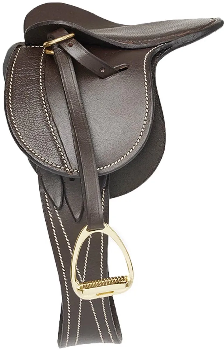 Toy Pony Zadel - ONE by LeMieux in Brown – product photo