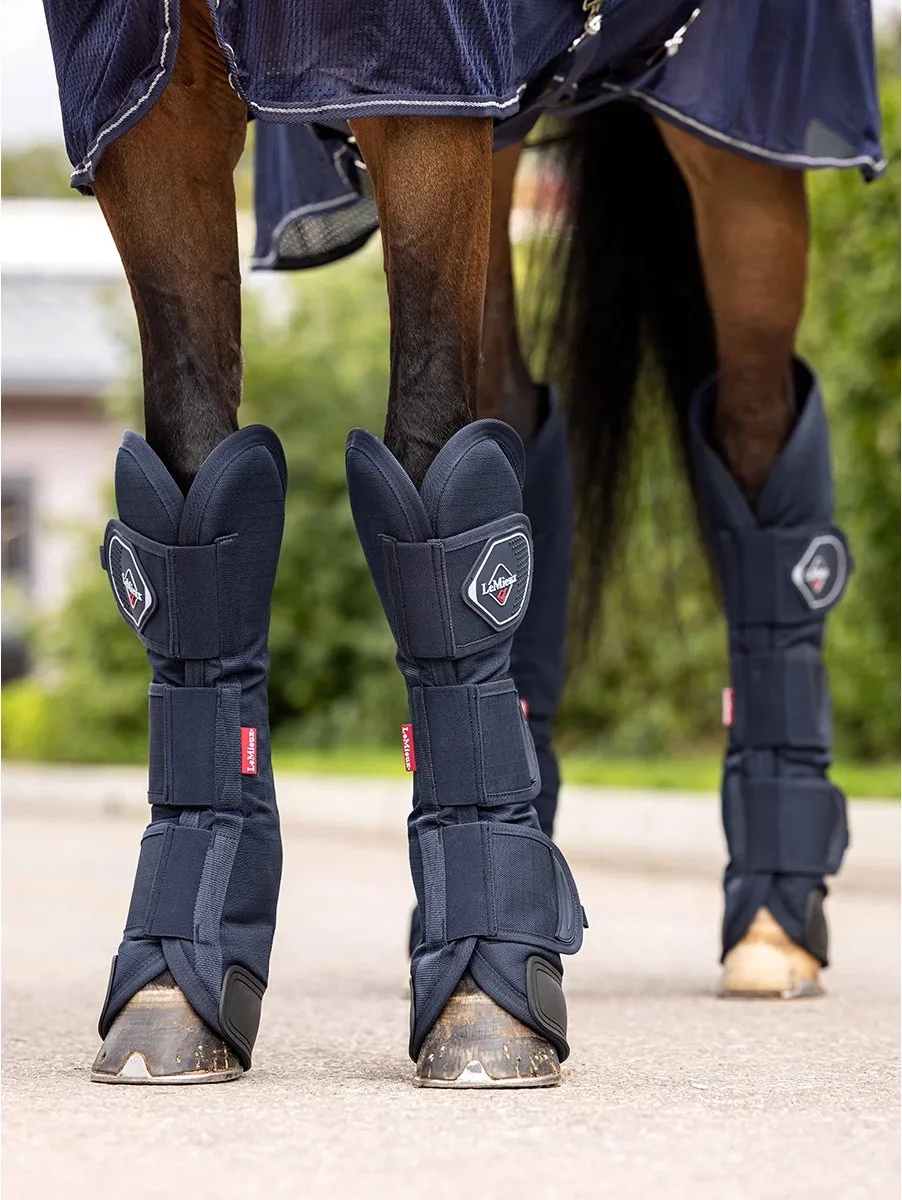 Transportbeschermers - paard van LeMieux in Donkerblauw – productfoto
