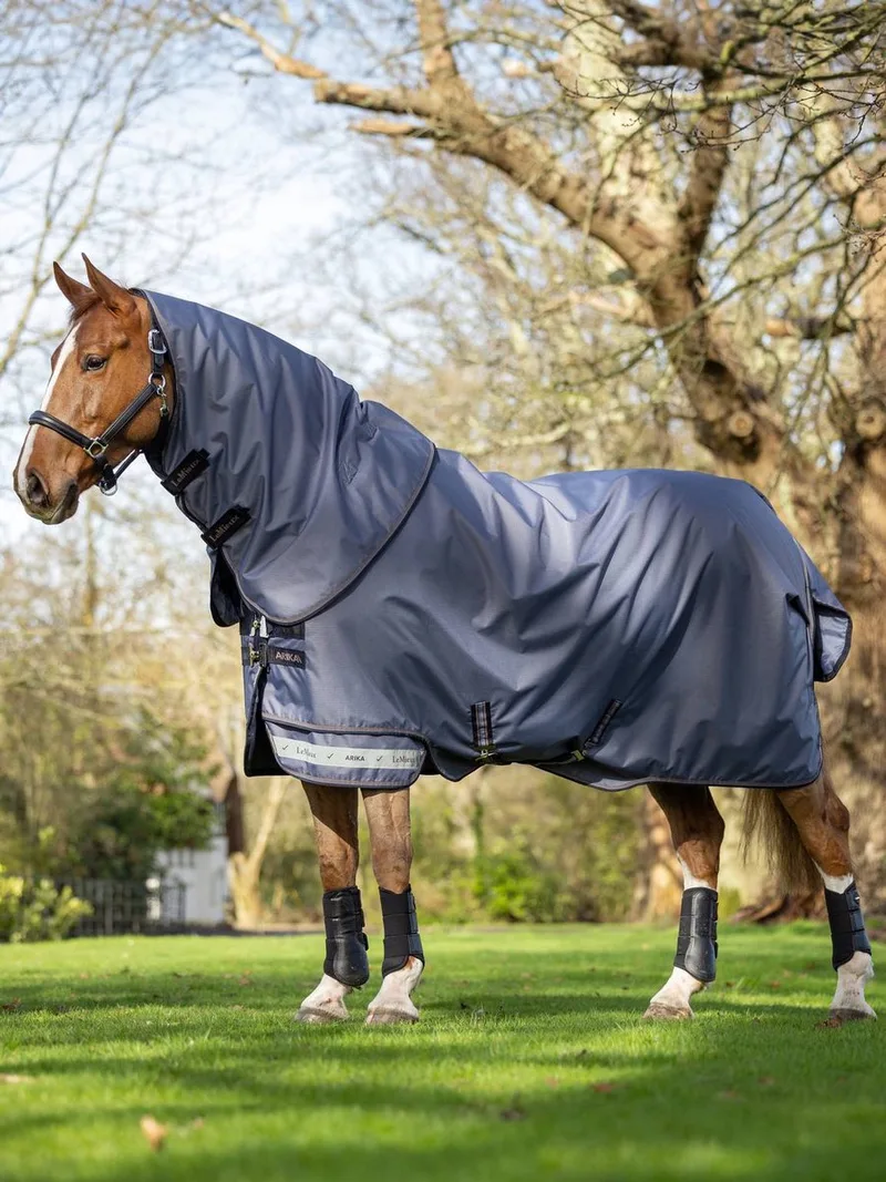 Turnout Paardendeken Arika Ripstop Jay Blue 170 by LeMieux in Kleurloos – product photo