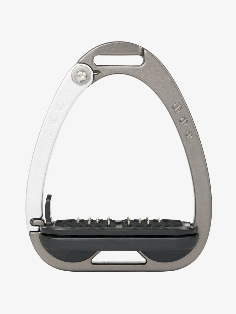 Vector Control Stirrup Veiligheidsbeugel de LeMieux en Carbon, Argent – photo produit