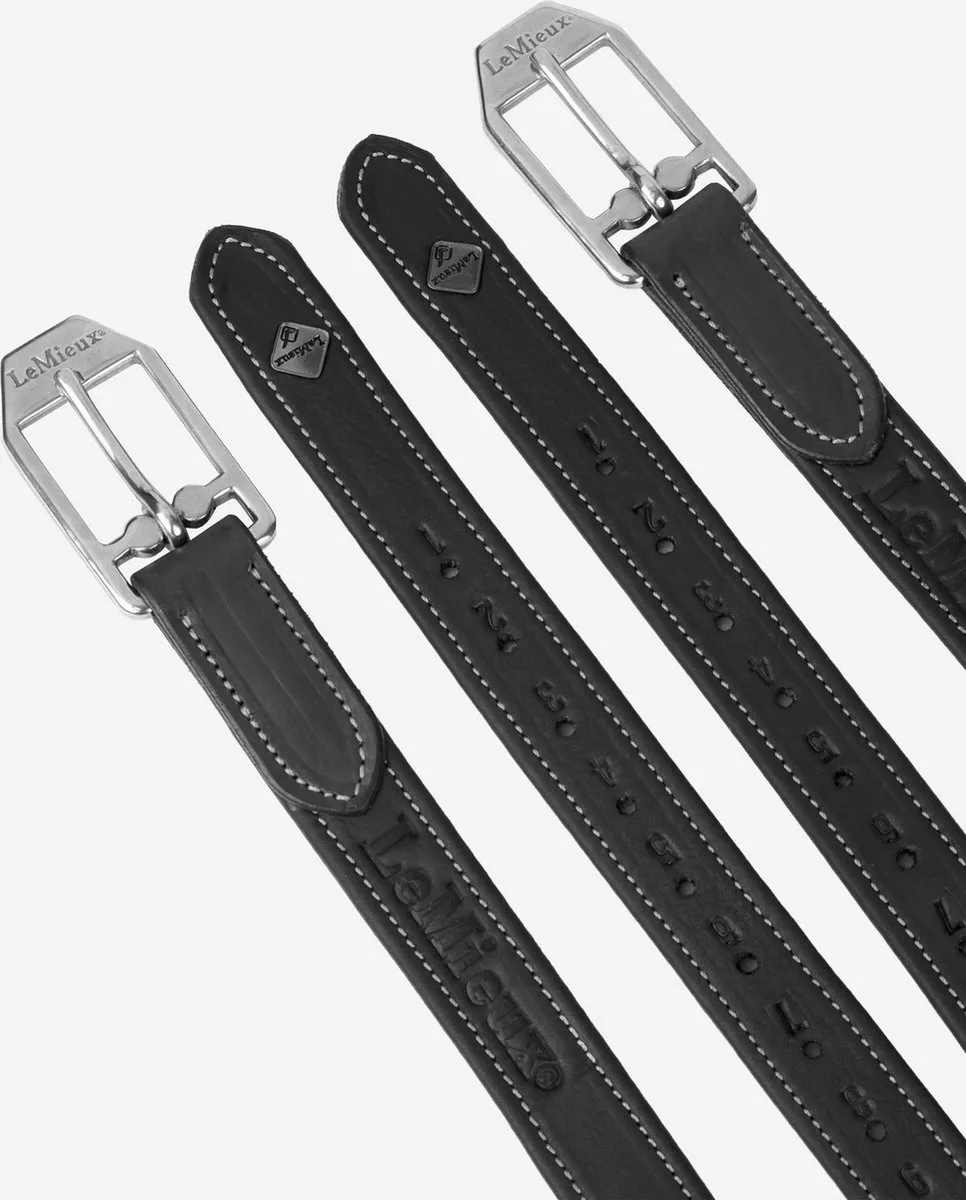 Vector Stijgbeugelriemen 145cm de LeMieux en Noir – photo produit