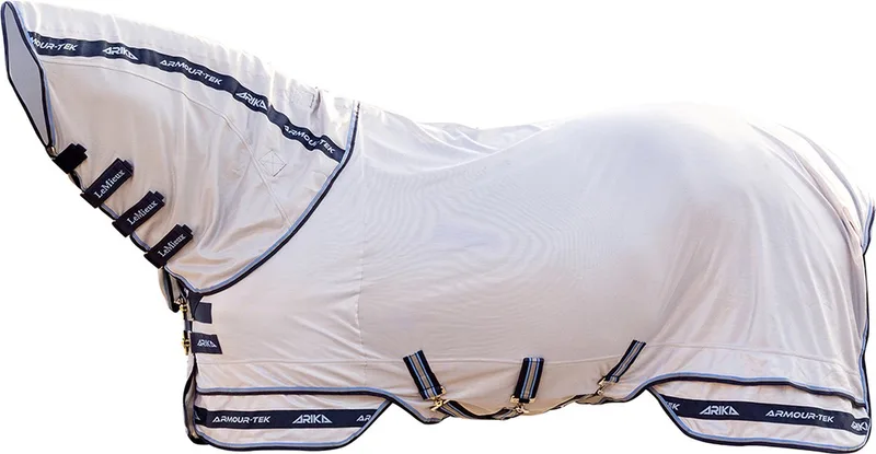 Vliegendeken Lemieux Arika Armour-tek - 135/183 de LeMieux en Gris – photo produit
