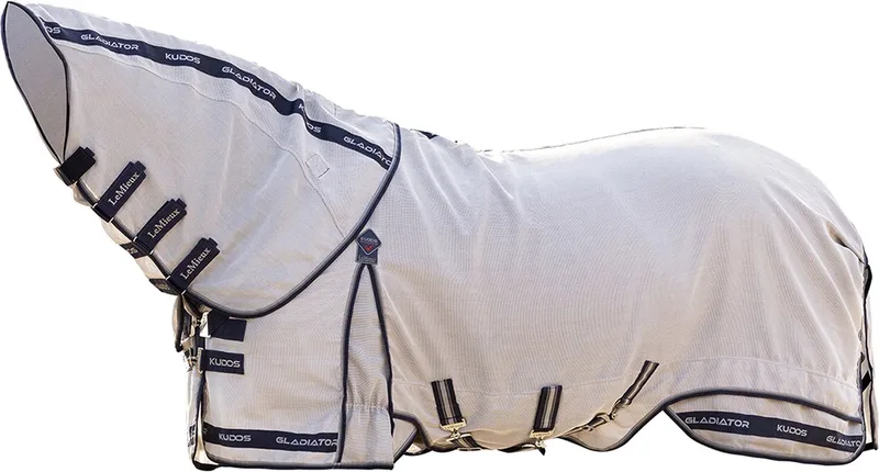 Vliegendeken Lemieux Kudos Gladiator - 140/191 de LeMieux en Gris – photo produit