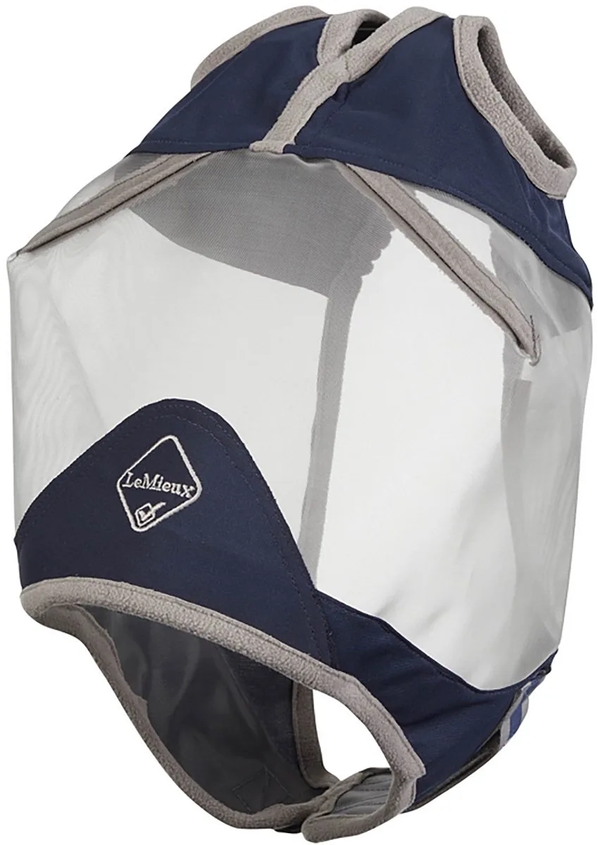 Vliegenmasker Lemieux Armourshield Pro Half Donkerblauw-grijs - COB de LeMieux – photo produit