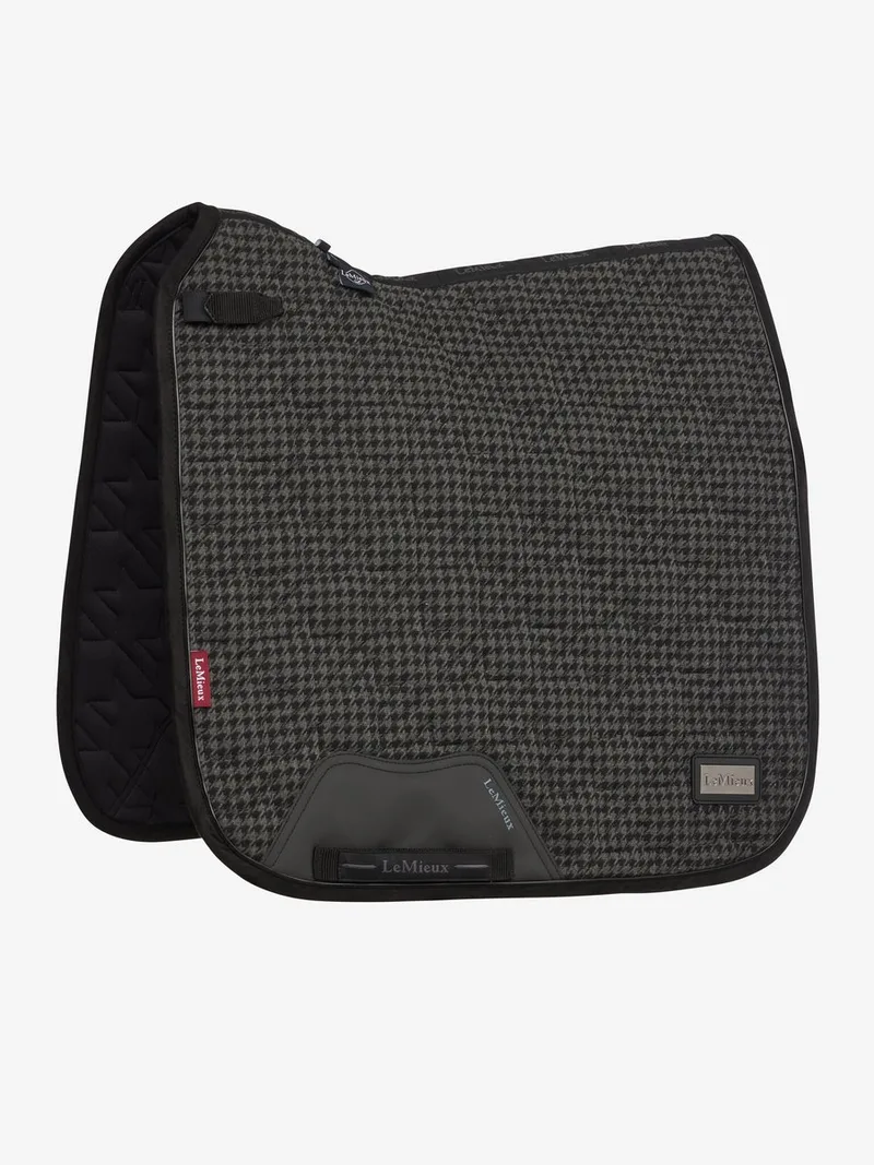Zadeldek Aspen Square 25W Houndstooth - Dressuur | Zadeldekje paard de LeMieux – photo produit