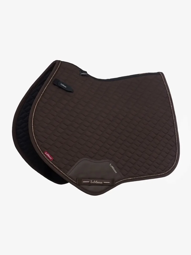 Zadeldek Brilliance Close Contact Navy - S/M | Zadeldekje paard von LeMieux in Blau – Produktfoto