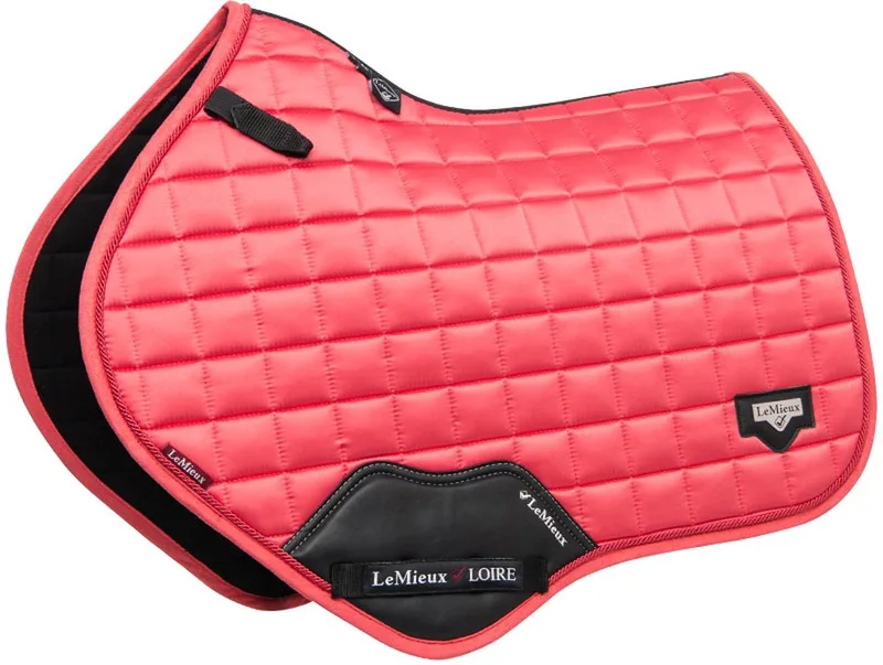 Zadeldek Classic Satin Loire Papaya - Cob von LeMieux in Orange – Produktfoto