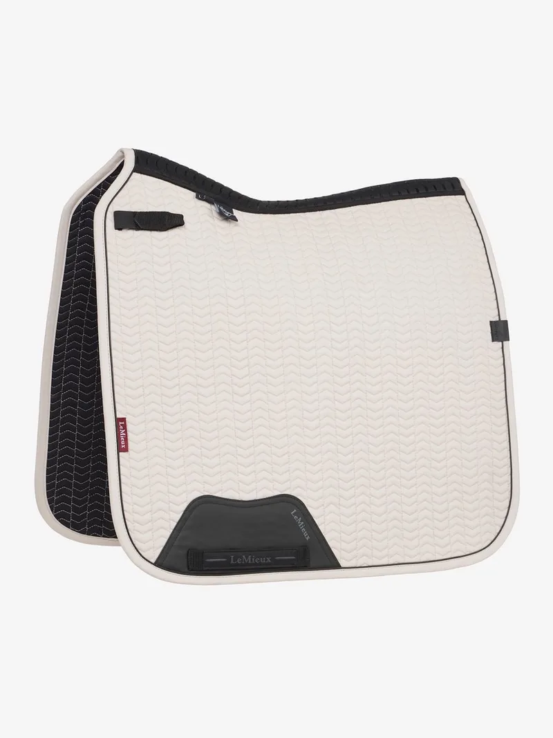Zadeldek Finesse Square Stone - Dressuur(L) | Zadeldekje paard de LeMieux – photo produit