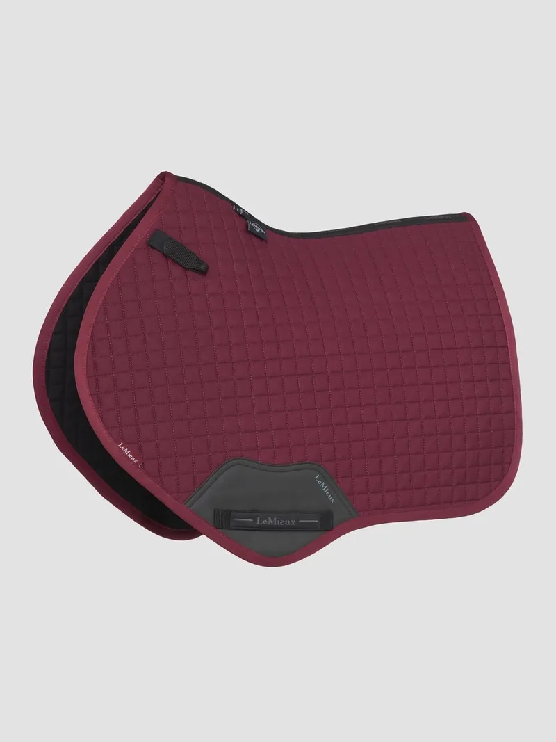 Zadeldek Lemieux Cotton Close Contact Square Springen by LeMieux in White – product photo