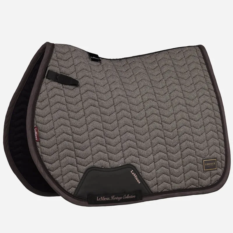 Zadeldek LeMieux Herringbone Heritage Cocoa - Full by LeMieux in Brown – product photo