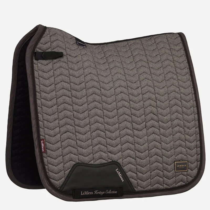 Zadeldek LeMieux Herringbone Heritage Cocoa - Full by LeMieux in Brown – product photo