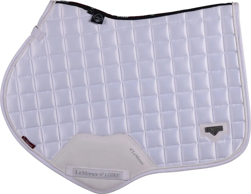 Zadeldek Lemieux Loire Classic Cc Square by LeMieux in White – product photo