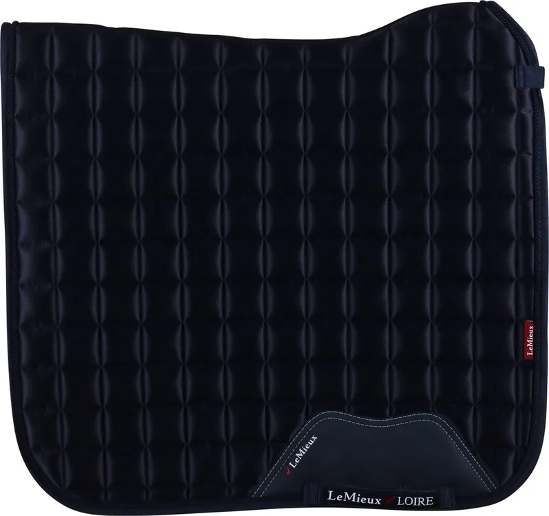 Zadeldek Lemieux Loire Classic Satin Ds de LeMieux en Bleu foncé – photo produit