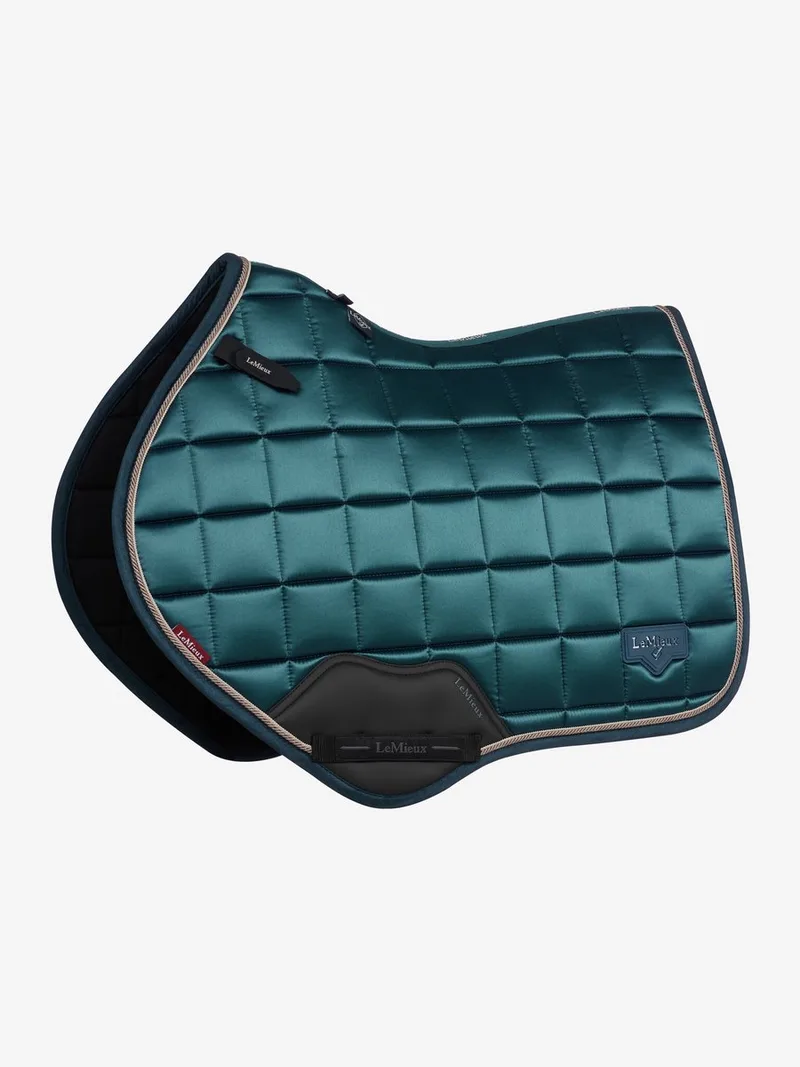 Zadeldek Lemieux Loire Close Contact Square Springen by LeMieux in Turquoise – product photo