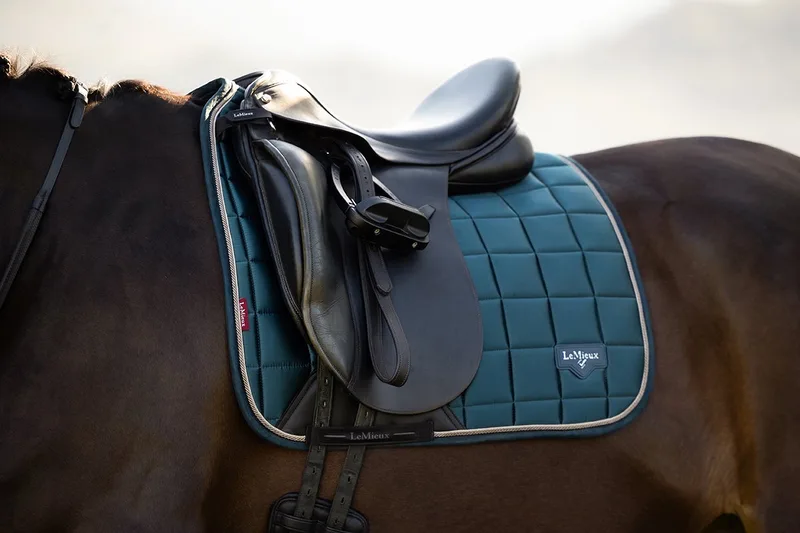 Zadeldek Lemieux Loire Dressuur de LeMieux en Turquoise – photo produit