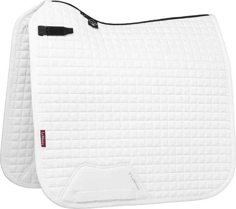 Zadeldek Lemieux Square Cotton by LeMieux in White – product photo
