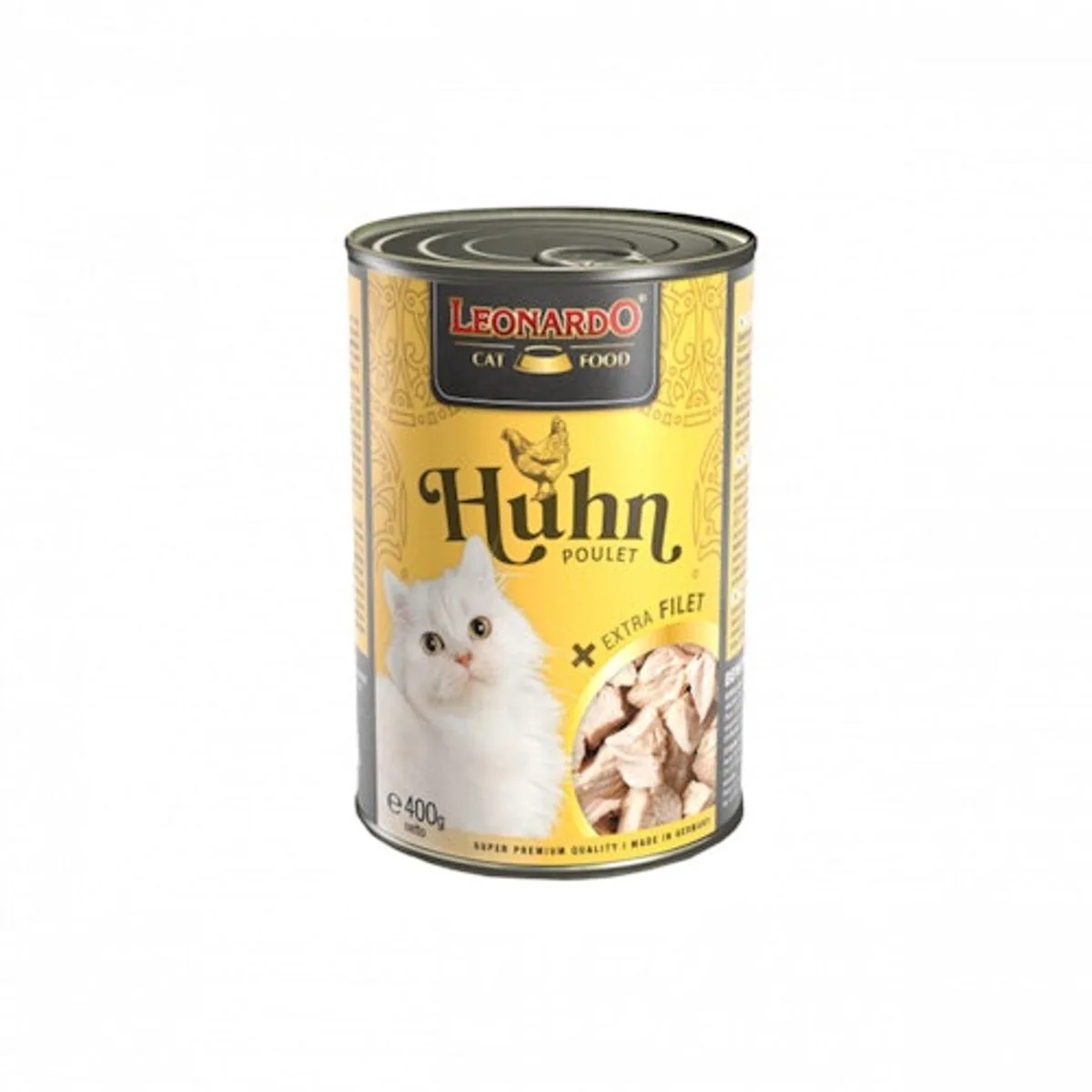 Natvoer met extra filet - Kip - 6 x 400 g fra Leonardo – produktbillede